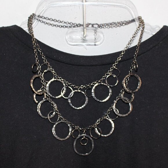 Jewelry Bundle - Bronze - Express signed Concentric Circle, Mona Lisa, Chain Kno - Picture 2 of 15